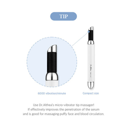 Dr. Althea To Be Youthful Eye Serum in a sleek tube, designed for eye care to reduce puffiness and fine lines.