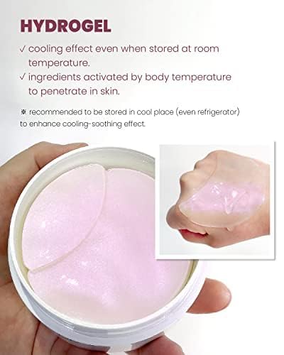 AsiaBeautyMall K-Secret Advanced Regenerating Eye Gel Patches, soothing eye mask with gel patches for puffiness and dark circles.