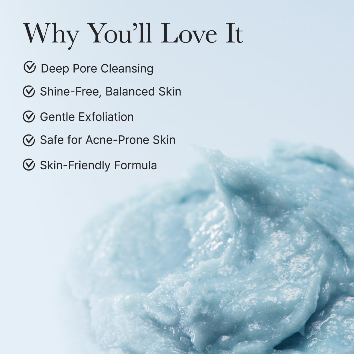 Arencia Fresh Blue Hyssop Rice Mochi Face Cleanser with hyssop and rice ingredients, gentle skincare for clear, refreshed skin.