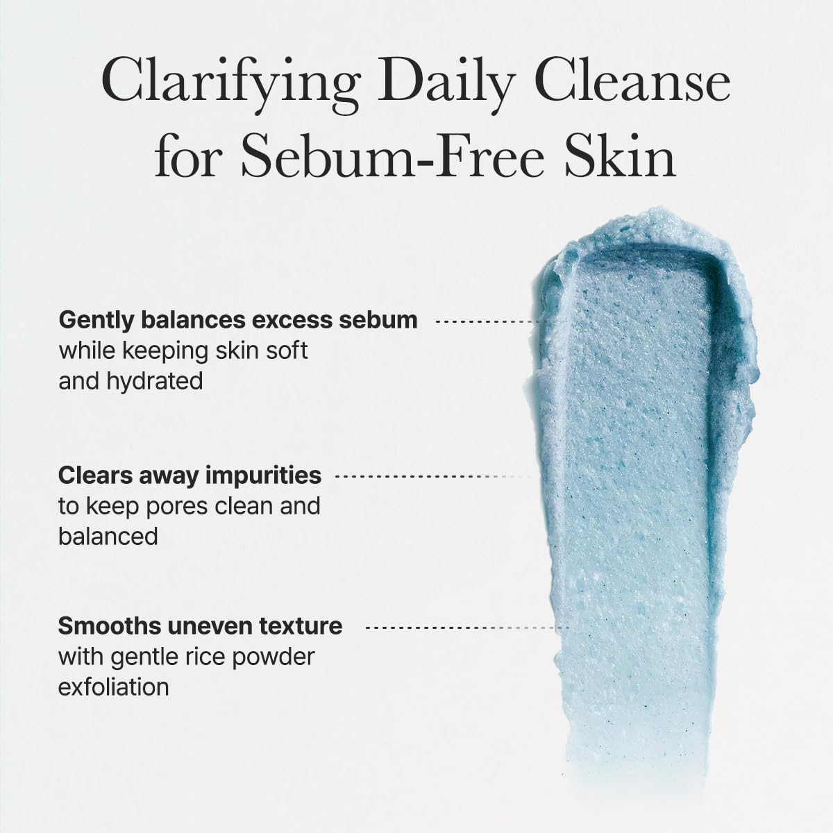 Arencia Fresh Blue Hyssop Rice Mochi Face Cleanser by AsiaBeautyMall, gentle cleanser with blue hyssop and rice mochi for refreshed skin