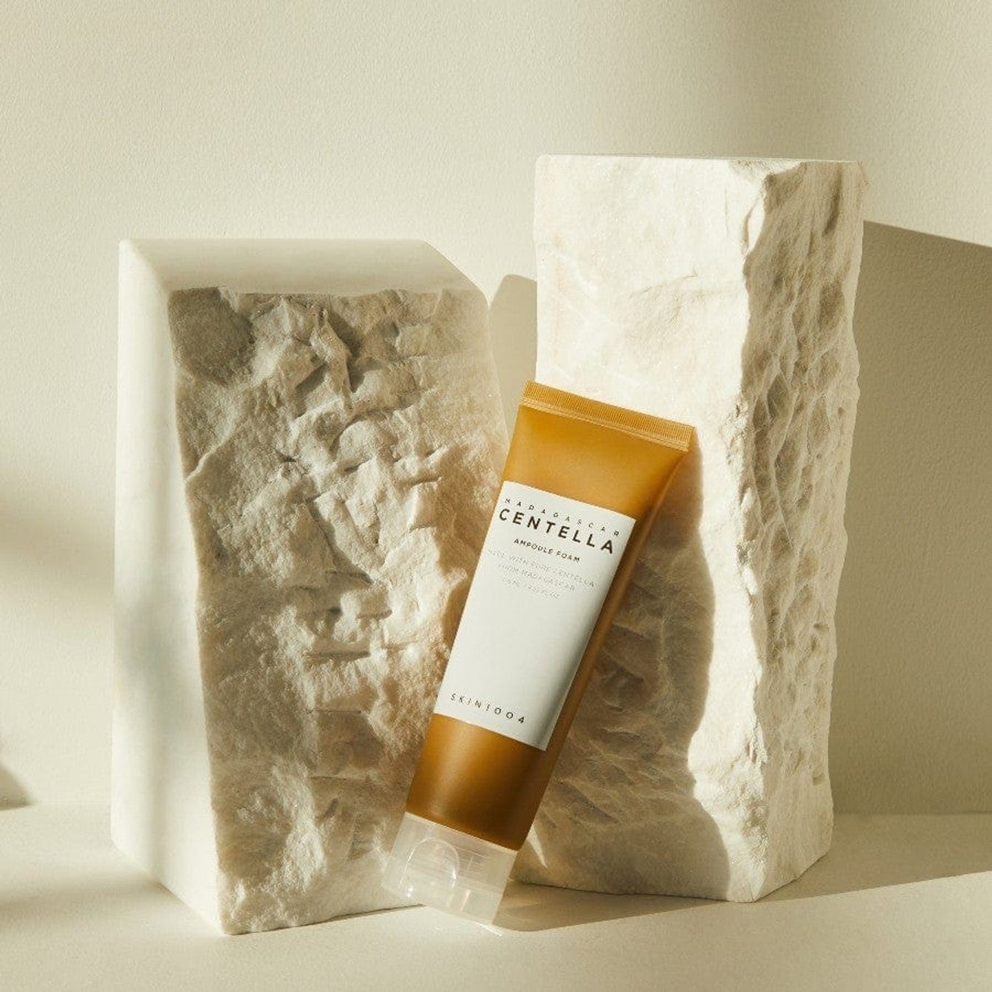 SKIN1004 Madagascar Centella Ampoule Face Cleanser Foam, gentle skincare product with natural ingredients for clean, refreshed skin.
