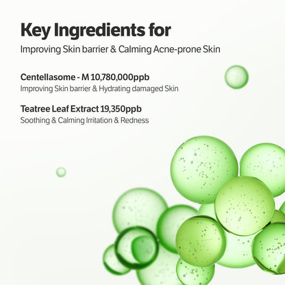 Sungboon Editor Deep Collagen CICA Tea Tree Face Mask by AsiaBeautyMall, soothing mask with collagen and tea tree for calm skin.