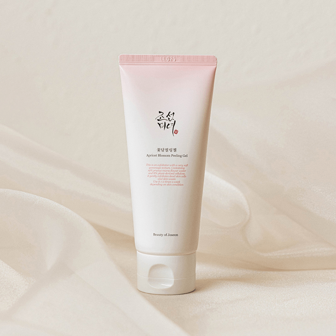 Beauty of Joseon Apricot Blossom Peeling Gel face mask by AsiaBeautyMall, showing the gel texture with apricot blossom ingredients.