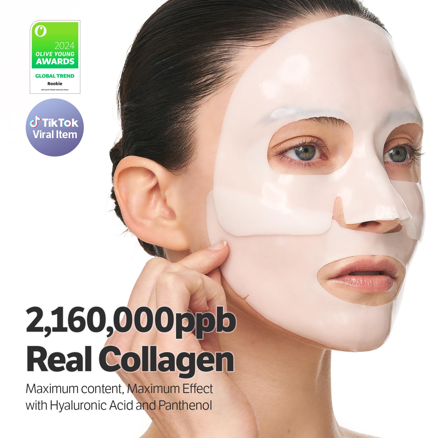 Sungboon Editor Deep Collagen Hyalu-B5 Hydrating Face Mask by AsiaBeautyMall showing the soothing mask in its packaging.