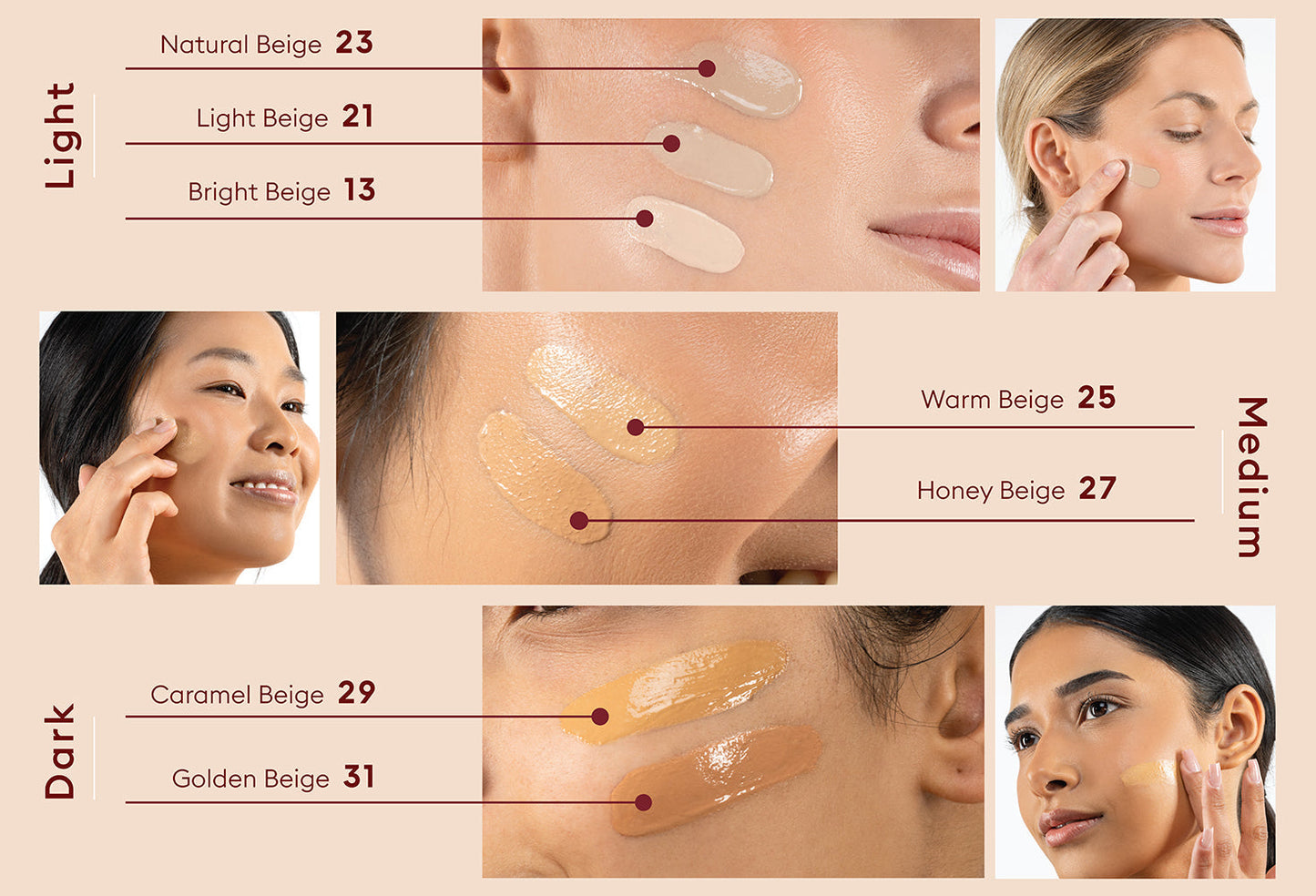 Missha M Perfect Cover BB Cream in shade #27 Honey Beige, a natural-looking foundation with smooth, flawless finish.
