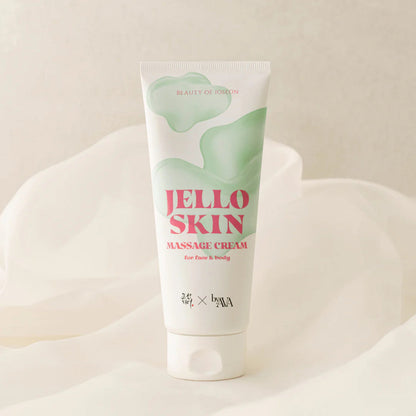 Beauty of Joseon Jello Skin Massage Cream in a jar, featuring smooth, gel-like texture for facial massage and skin hydration.