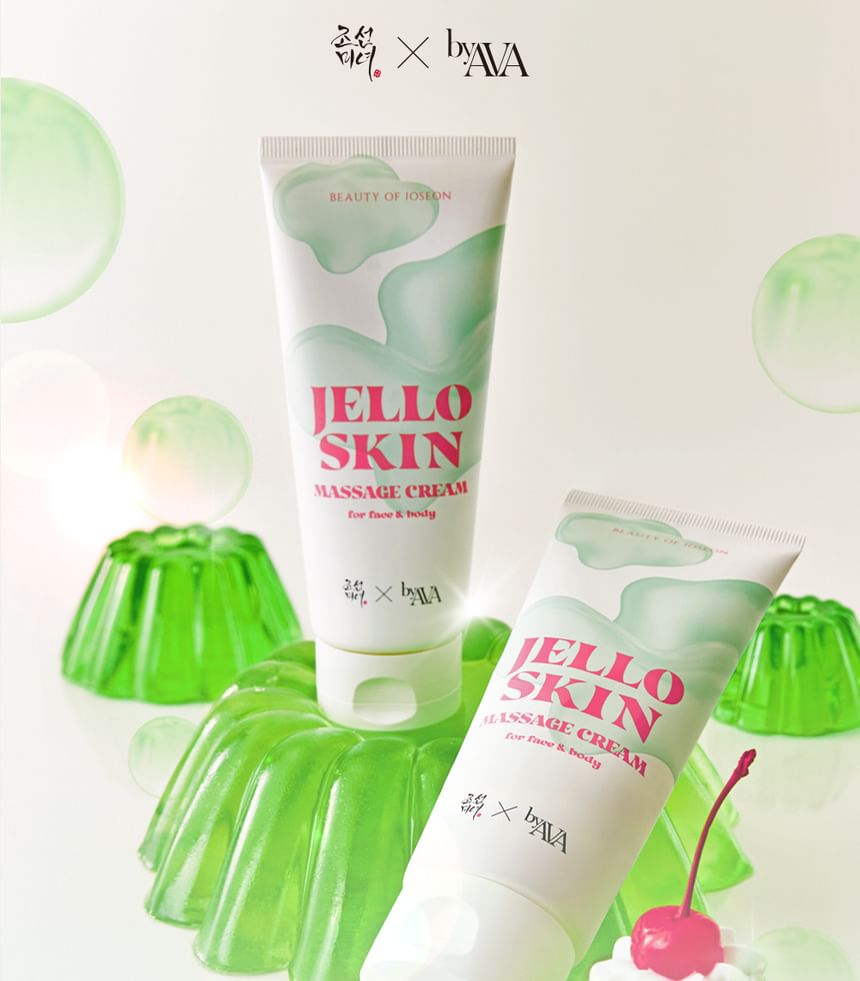 Beauty Of Joseon Jello Skin Massage Cream by AsiaBeautyMall, creamy texture with herbal ingredients for soothing skin massage.