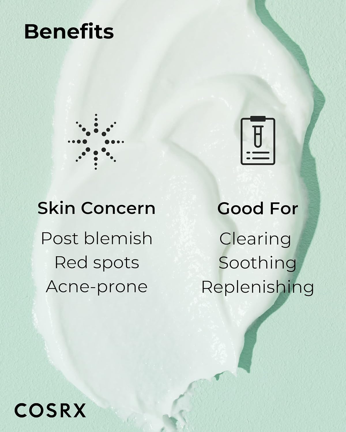 Cosrx Centella Blemish Cream moisturizer from AsiaBeautyMall, with soothing centella extract for skin blemish treatment.