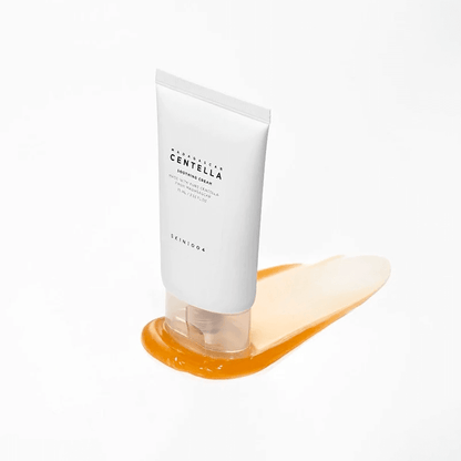 SKIN1004 Madagascar Centella Soothing Cream moisturizer with natural ingredients, in a jar, ideal for calming and hydrating skin