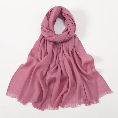 Bamboo Cotton Hijab Scarf(MH208)