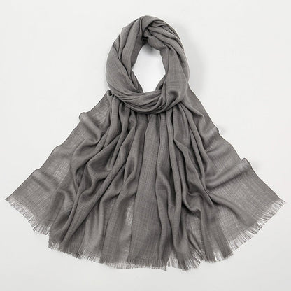 Bamboo Cotton Hijab Scarf(MH208)