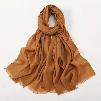 Bamboo Cotton Hijab Scarf(MH208)