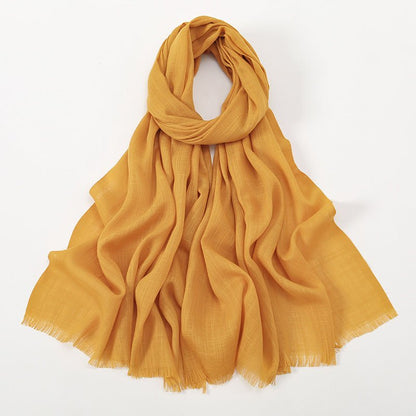 Bamboo Cotton Hijab Scarf(MH208)