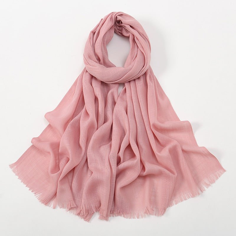 Bamboo Cotton Hijab Scarf(MH208)