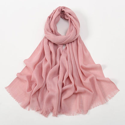 Bamboo Cotton Hijab Scarf(MH208)