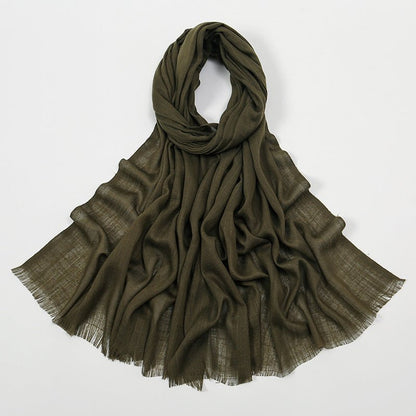 Bamboo Cotton Hijab Scarf(MH208)