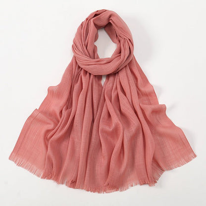 Bamboo Cotton Hijab Scarf(MH208)