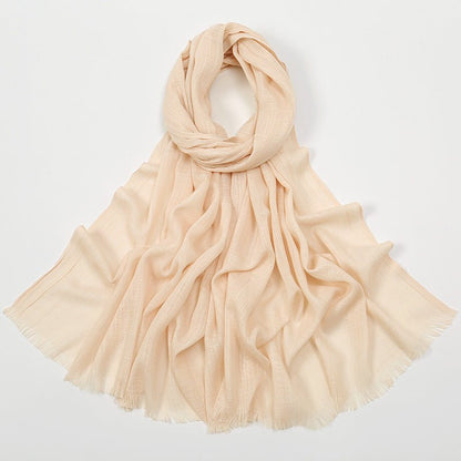 Bamboo Cotton Hijab Scarf(MH208)