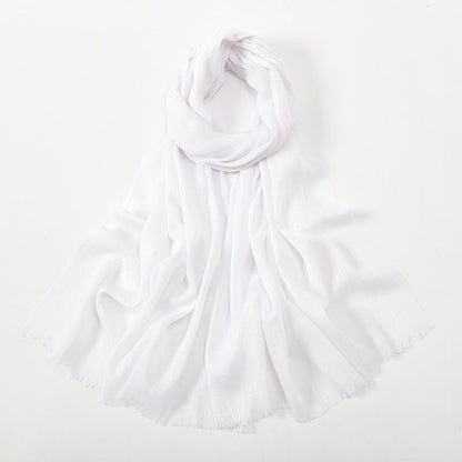 Bamboo Cotton Hijab Scarf(MH208)
