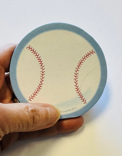 SHAPES ETC. Mini Notepad - Baseball
