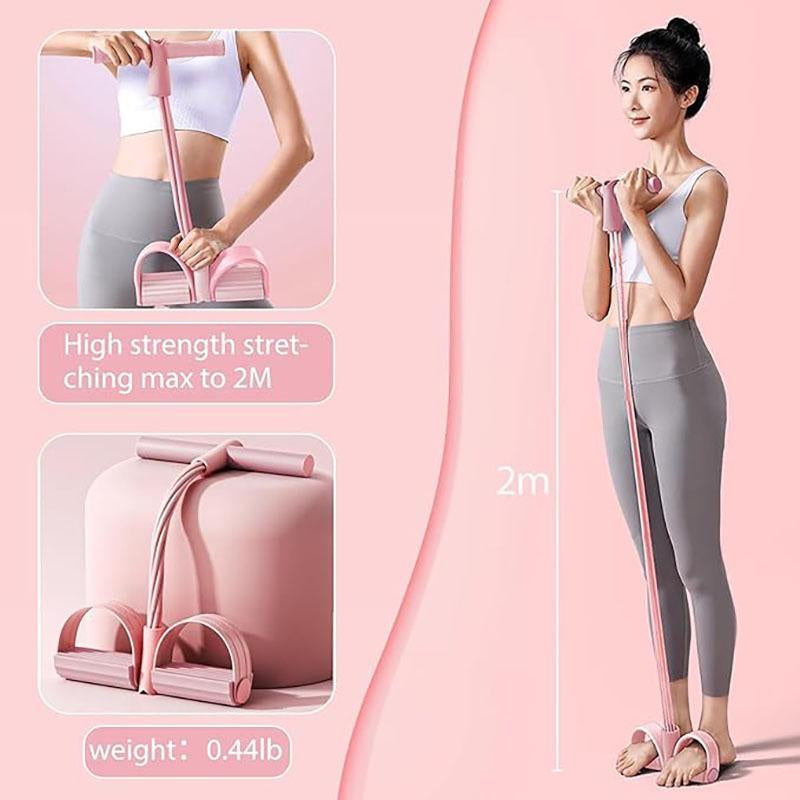 BazaarBox upgraded pedal resistance band for fitness, ankle stretching, tension training, suitable for men and women.
