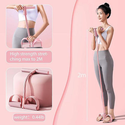 BazaarBox upgraded pedal resistance band for fitness, ankle stretching, tension training, suitable for men and women.