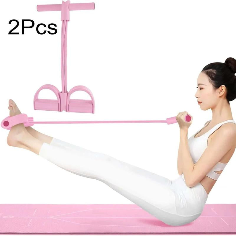 BazaarBox upgraded resistance band for fitness, ankle puller and stretching rope for men and women, versatile tension exercise tool