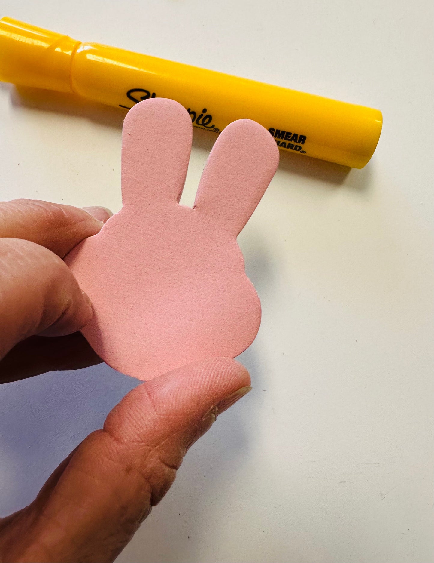 SHAPES ETC. Sticky Shape Notepad - Bunny With Ears