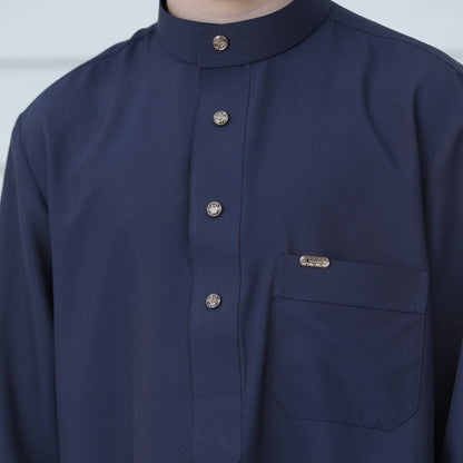 Boys Button-Front Thobe(MKB011)