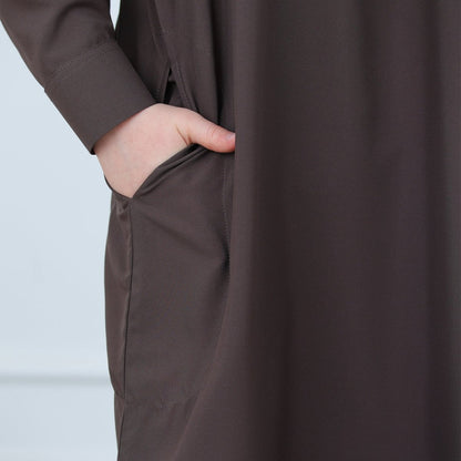 Boys Button-Front Thobe(MKB011)