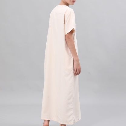 Boys' Embroidered Thobe with Side Pockets(MKB035)