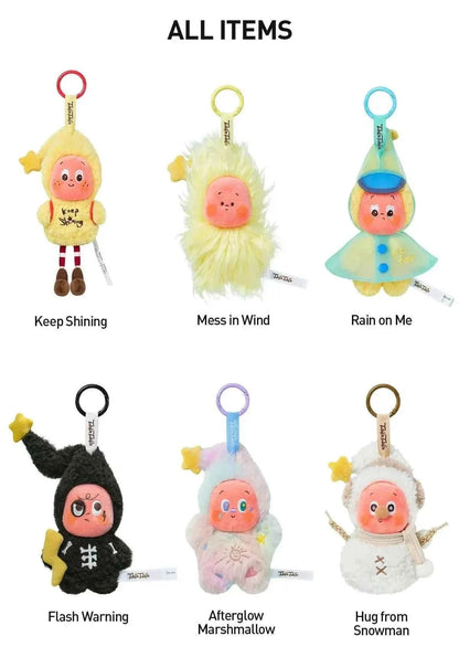 BuBu Craze Twinkle Twinkle Sweet Dreams plush pendant in a blind box, colorful soft toy with star and moon design.