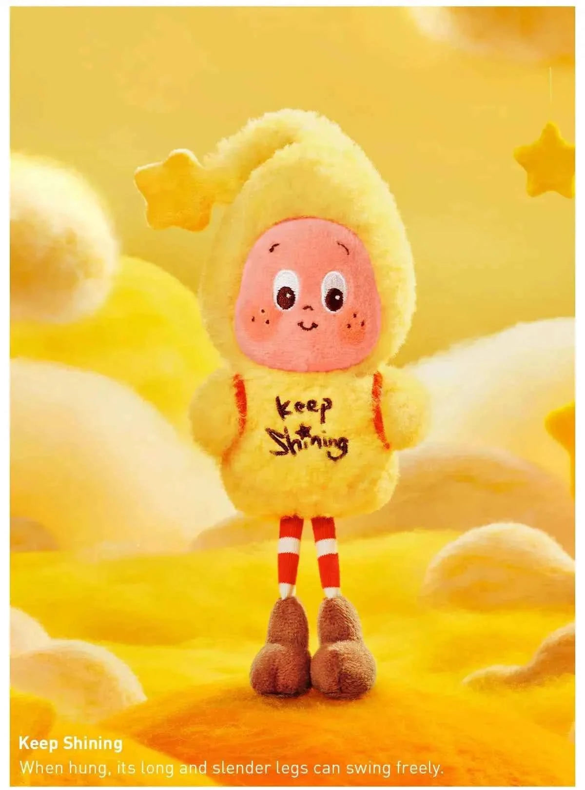 BuBu Craze Twinkle Twinkle Sweet Dreams plush pendant blind box, soft and colorful toy with whimsical design, perfect for kids.