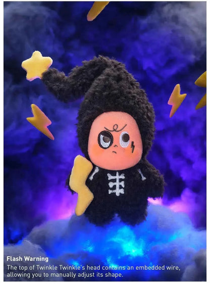 BuBu Craze Twinkle Twinkle Sweet Dreams plush pendant blind box featuring colorful, soft plush toys from the forecast series.