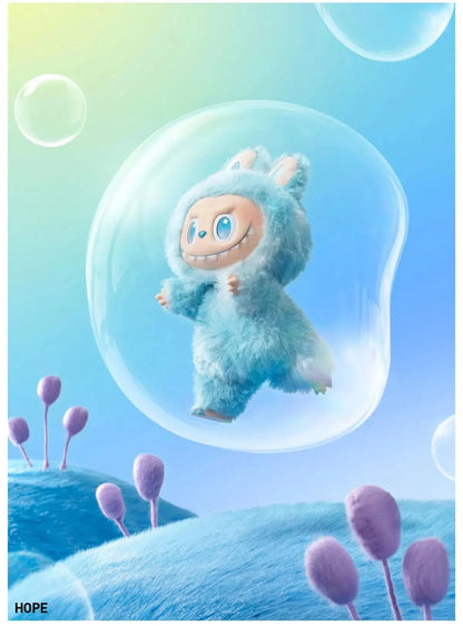 Labubu Big into Energy blind box by BuBu Craze from Pop Mart Labubu collection featuring colorful character packaging.