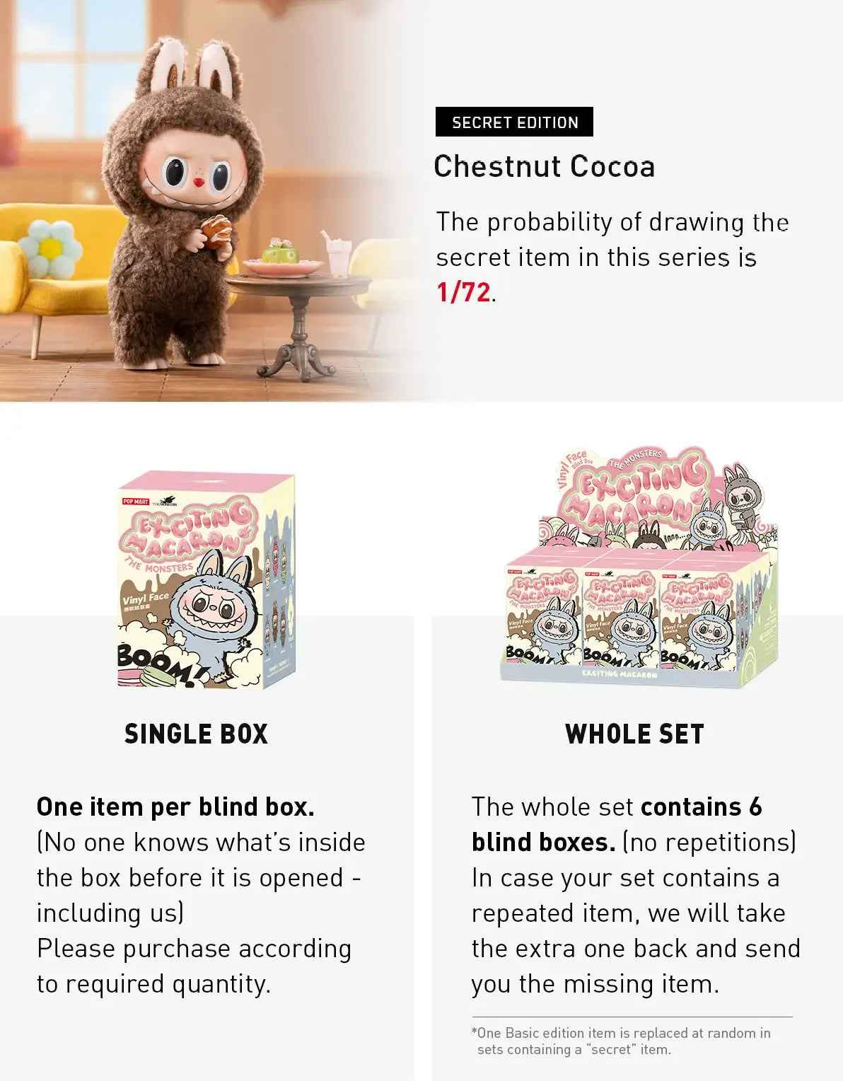 BuBu Craze Pop Mart Labubu exciting macaron blind box with colorful packaging and playful design.