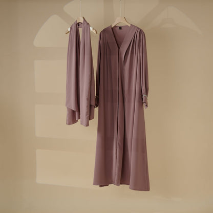 Cardigan Abaya, Western Style Abaya (MOA061)
