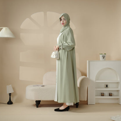 Cardigan Abaya, Western Style Abaya (MOA061)