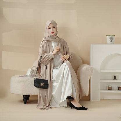 Cardigan Abaya, Western Style Abaya (MOA061)