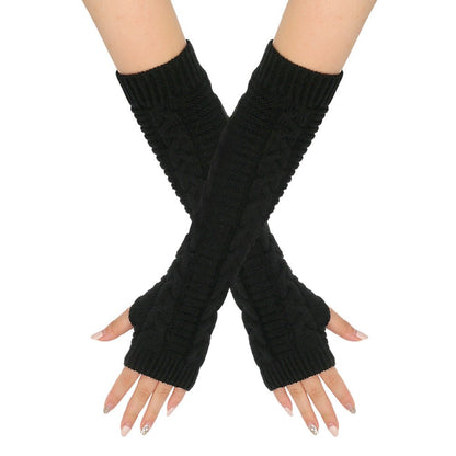 ‌Cozy Warm Cable-Knit Arm Sleeve Covers (MAC310)