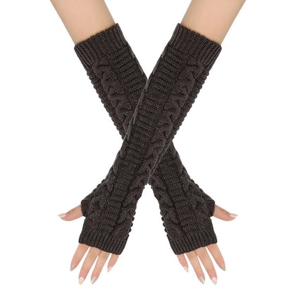 ‌Cozy Warm Cable-Knit Arm Sleeve Covers (MAC310)