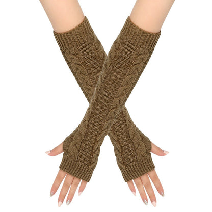 ‌Cozy Warm Cable-Knit Arm Sleeve Covers (MAC310)
