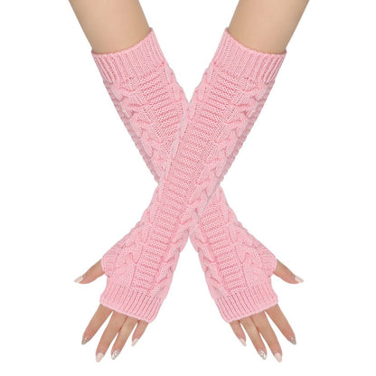 ‌Cozy Warm Cable-Knit Arm Sleeve Covers (MAC310)