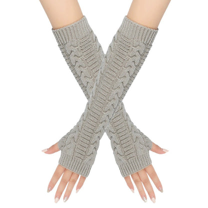 ‌Cozy Warm Cable-Knit Arm Sleeve Covers (MAC310)