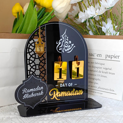 Creative Ramadan Countdown Acrylic Ornament (MAC381)