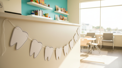 SHAPES ETC. Small Single Color Creative Cut-Out - Tooth