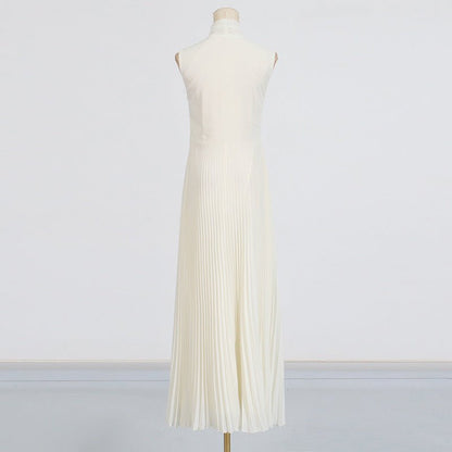 Crystal Embellished Jacket & Pleated Skirt Set(MS305)
