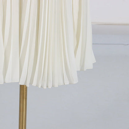 Crystal Embellished Jacket & Pleated Skirt Set(MS305)