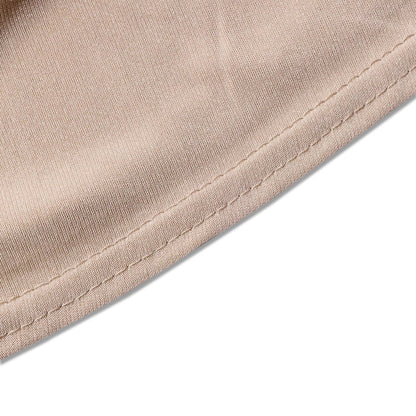 Crystal Linen Round Edge Khimar Hijab(MK028)