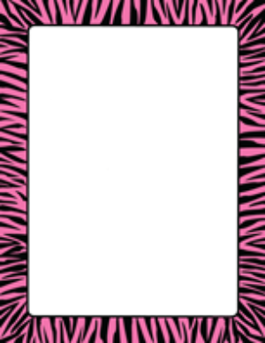 SHAPES ETC. Designer Paper -  Pink-O-Ween Black and Pink Scary Stripe  (30 Sheet Package)